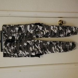 Camo cargo pants